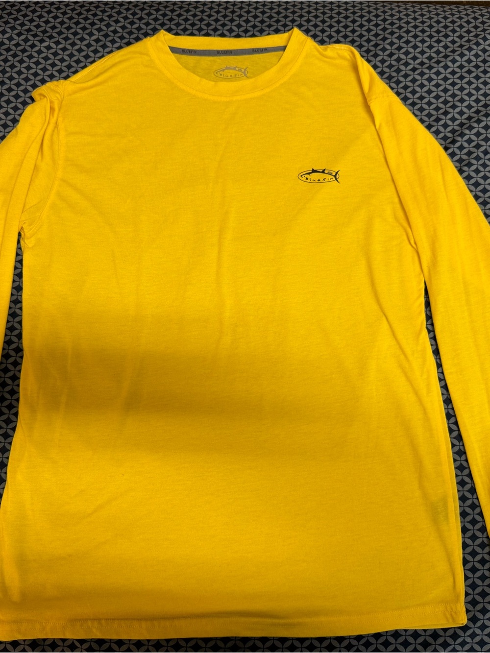 Men's Long Sleeve Performance Tee - Yellow